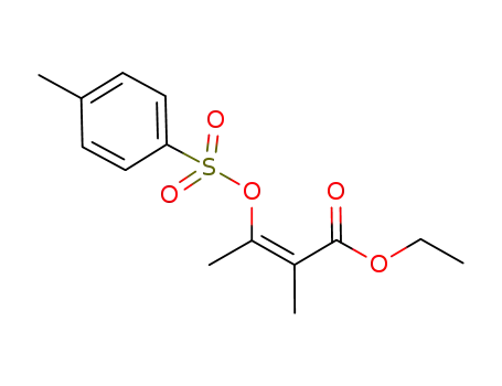 (Z)-ethyl 3-(p-toluenesulfonyloxy)-2-methylbut-2-enoate