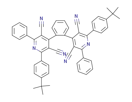 4,4'-(1,2-phenylene)bis(2-(4-tert-butylphenyl)-6-phenylpyridine-3,5-dicarbonitrile)
