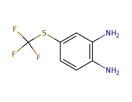 4-Trifluoromethylthiobenzene-1,2-diamine