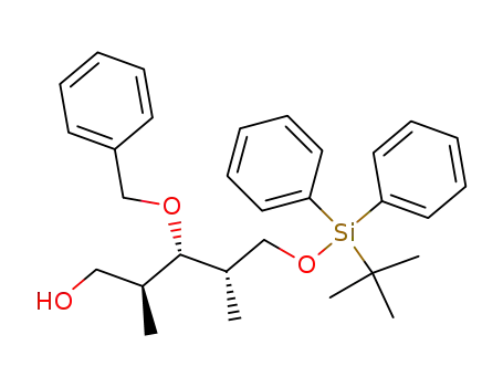 (2S,3S,4S)-3-(benzyloxy)-5-(tert-butyldiphenylsilyloxy)-2,4-dimethylpentan-1-ol