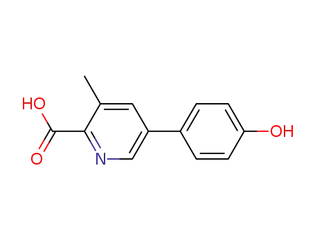 5-(4-hydroxyphenyl)-3-methylpyridine-2-carboxylic acid