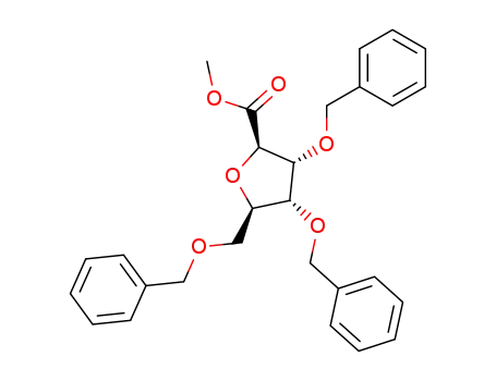 methyl 2,3,5-tri-O-benzyl-β-D-ribofuranosyl carboxylate