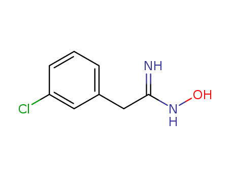 2-(3-CHLORO-PHENYL)-N-HYDROXY-ACETAMIDINE
