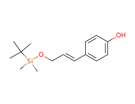 (E)-4-(3-(tert-butyldimethylsilyloxy)prop-1-enyl)phenol