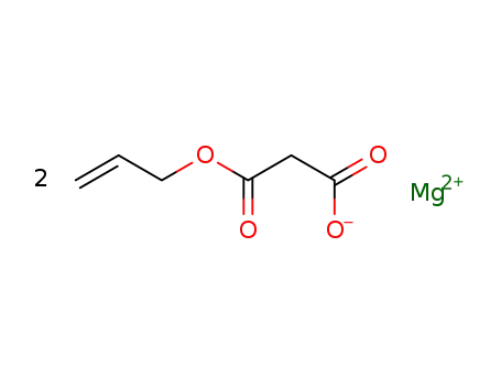 Molecular Structure of 126690-67-3 (Propanedioic acid, mono-2-propenyl ester, magnesium salt)