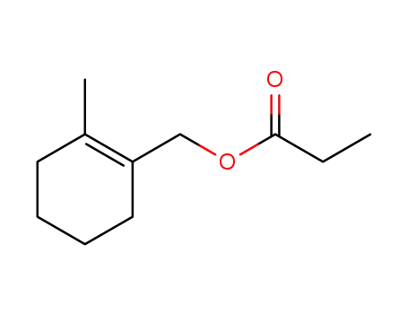 Molecular Structure of 1626423-86-6 ((2-methylcyclohex-1-en-1-yl)methyl propionate)