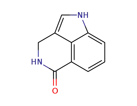 Molecular Structure of 53462-75-2 (1,3-Dihydropyrrolo[4,3,2-de]isoquinoline-5(4H)-one)