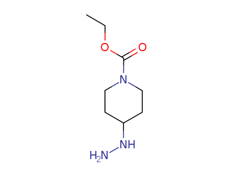 1-Piperidinecarboxylicacid,4-hydrazino-,ethylester(9CI)