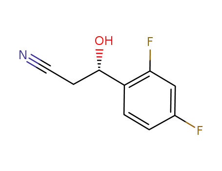 (S)-3-(2',4'-difluorophenyl)-3-hydroxypropanenitrile