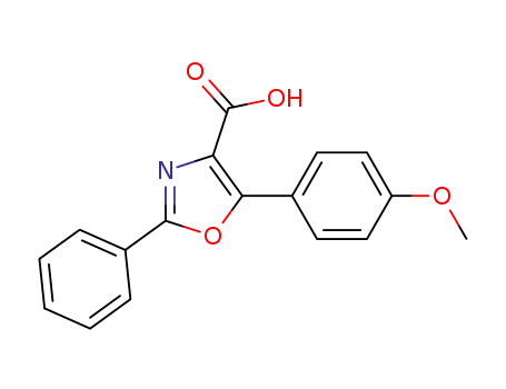 5-(4-methoxyphenyl)-2-phenyloxazole-4-carboxylic acid