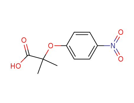 Propanoic acid, 2-methyl-2-(4-nitrophenoxy)-