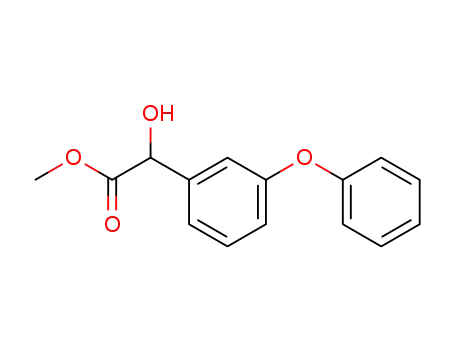 Benzeneacetic acid, a-hydroxy-3-phenoxy-, methyl ester
