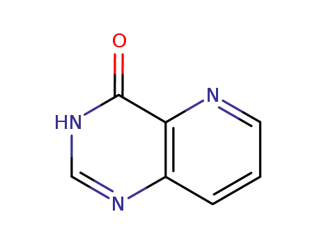 Molecular Structure of 37538-67-3 (Pyrido[3,2-d]pyrimidin-4(1H)-one (9CI))