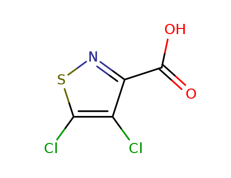 4,5-DICHLOROISOTHIAZOLE-3-CARBOXYLIC ACID  CAS NO.131947-13-2