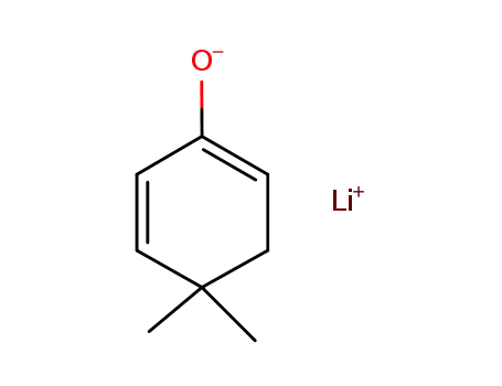 1,5-Cyclohexadien-1-ol, 4,4-dimethyl-, lithium salt