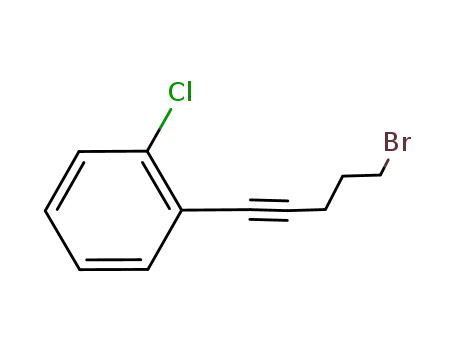 1-(5-bromopent-1-ynyl)-2-chlorobenzene