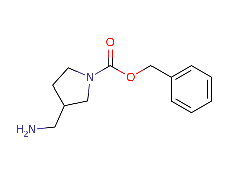 1-Pyrrolidinecarboxylicacid, 3-(aminomethyl)-, phenylmethyl ester