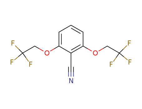2,6-bis(2,2,2-trifluoroethoxy)benzonitrile  CAS NO.93624-57-8