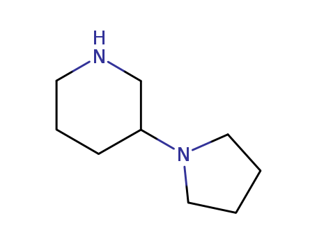 3-(1-pyrrolidinyl)piperidine(SALTDATA: 2HCl)