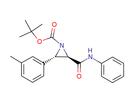 (2R,3S)-1-(t-butoxycarbonyl)-N-phenyl-3-(3-tolyl)aziridine-2-carboxamide