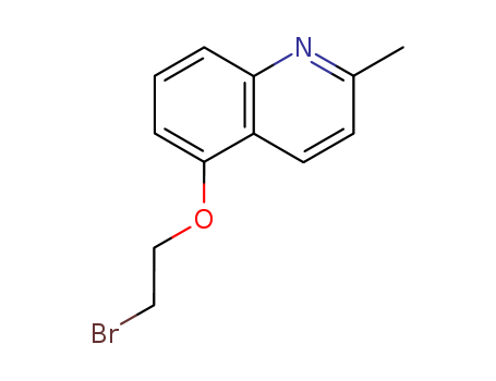 Quinoline, 5-(2-bromoethoxy)-2-methyl-