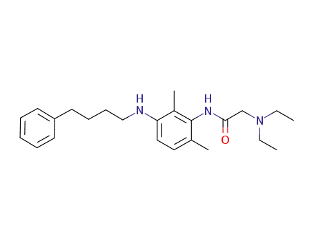 Acetamide,
2-(diethylamino)-N-[2,6-dimethyl-3-[(4-phenylbutyl)amino]phenyl]-