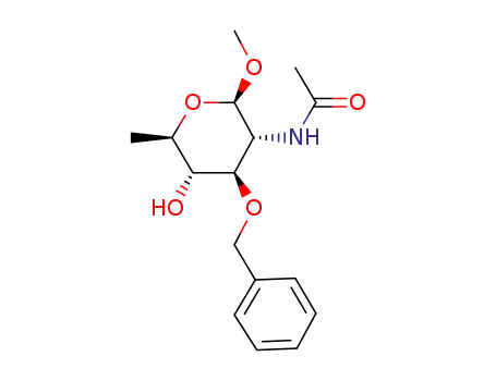 methyl 2-acetamido-3-O-benzyl-2,6-dideoxy-β-D-glucopyranoside