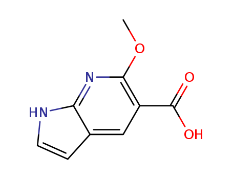1H-Pyrrolo[2,3-b]pyridine-5-carboxylic acid, 6-methoxy-