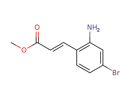 methyl (2E)-3-(2-amino-4-bromophenyl)prop-2-enoate