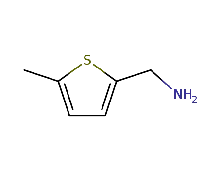 Molecular Structure of 104163-34-0 (5-methyl-2-Thiophenemethanamine)