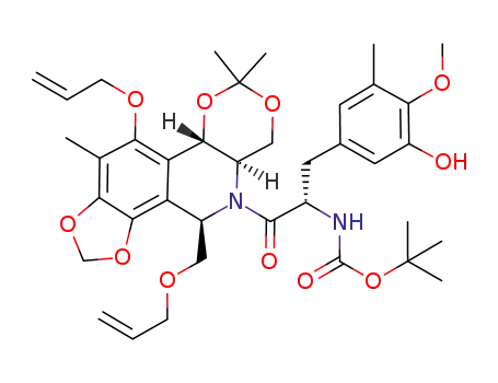 C<sub>38</sub>H<sub>50</sub>N<sub>2</sub>O<sub>11</sub>