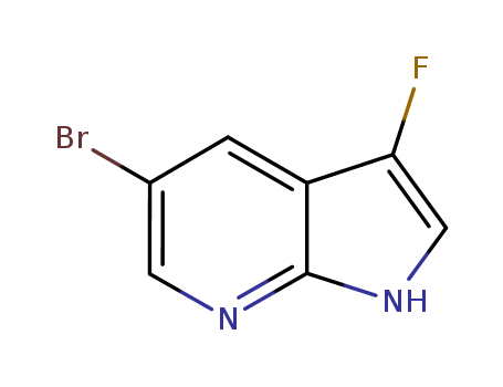 1H-Pyrrolo[2,3-b]pyridine, 5-bromo-3-fluoro-