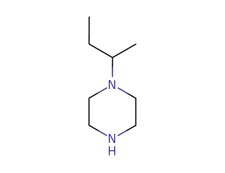 Molecular Structure of 34581-21-0 (1-(2-BUTYL)-PIPERAZINE)