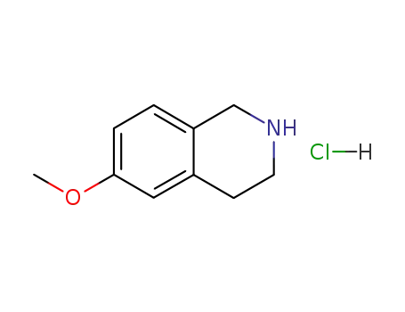 Molecular Structure of 57196-62-0 (6-Methoxy-1,2,3,4-tetrahydroisoquinoline hydrochloride)