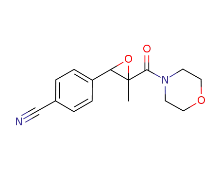 4-{[3-(4-cyanophenyl)-2-methyloxiran-2-yl]carbonyl}morpholine