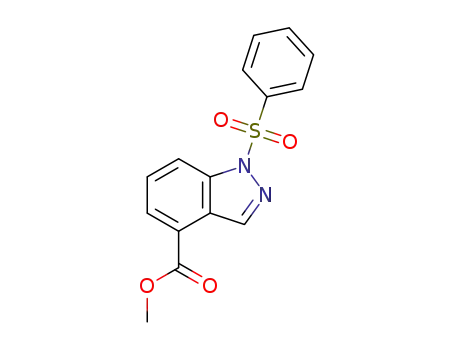 methyl 1-(phenylsulfonyl)-1H-indazole-4-carboxylate