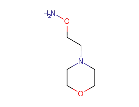 Molecular Structure of 42476-63-1 (O-(2-Morpholin-4-yl-ethyl)-hydroxylaMine)