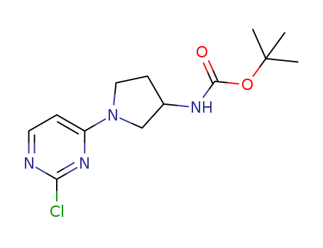 tert-butyl [1-(2-chloropyrimidin-4-yl)pyrrolidin-3-yl]carbamate
