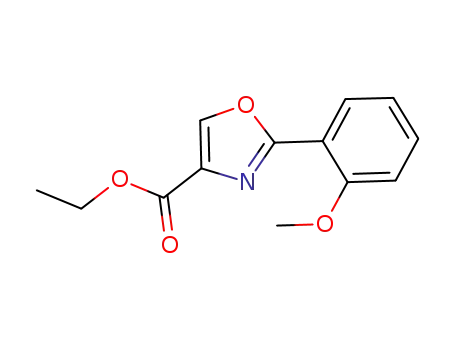 2-(2-METHOXY-PHENYL)-OXAZOLE-4-CARBOXYLIC ACID ETHYL ESTER