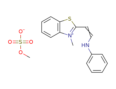 3-Methyl-2-[2-(phenylamino)ethenyl]benzothiazolium Methyl Sulfate