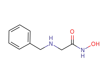 Molecular Structure of 847780-38-5 (Acetamide, N-hydroxy-2-[(phenylmethyl)amino]-)