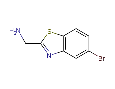 (5-브로모벤조[d]티아졸-2-일)메타나민