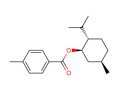(1R,2S,2S,5R)-2-isopropyl-5-methylcyclohexyl-1-(4'-methylbenzoate)