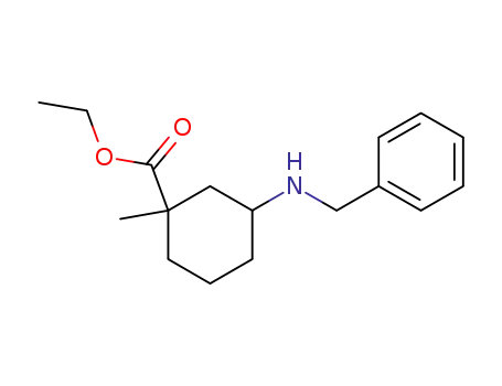 ethyl 3-benzylamino-1-methylcyclohexanecarboxylate