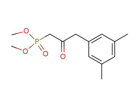 Phosphonic acid, [3-(3,5-dimethylphenyl)-2-oxopropyl]-, dimethyl ester