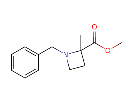 2-Azetidinecarboxylic acid, 2-methyl-1-(phenylmethyl)-, methyl ester