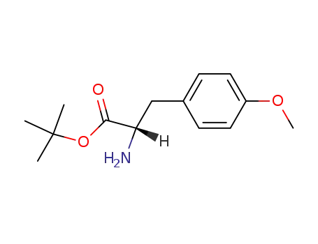 Molecular Structure of 101364-00-5 (L-Tyrosine, O-methyl-, 1,1-dimethylethyl ester)