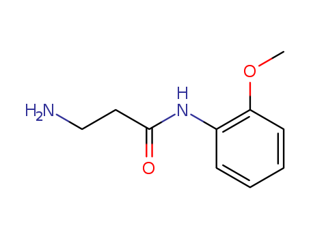 N~1~-(2-methoxyphenyl)-beta-alaninamide(SALTDATA: HCl)