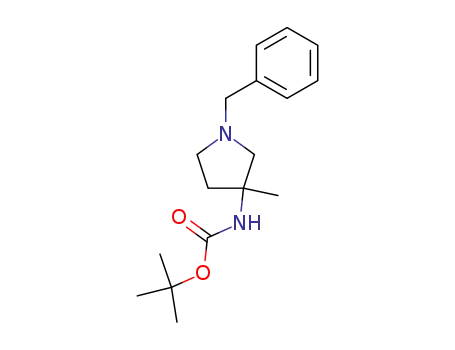 Tert-butyl 1-benzyl-3-methylpyrrolidin-3-ylcarbamate