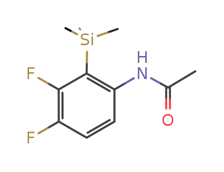 N-(3,4-difluoro-2-(trimethylsilyl)phenyl)acetamide